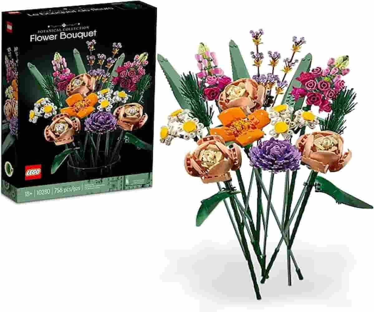 Why the LEGO Icons Flower Bouquet is the best artificial flower bouquet for adding a touch of LEGO charm to your home